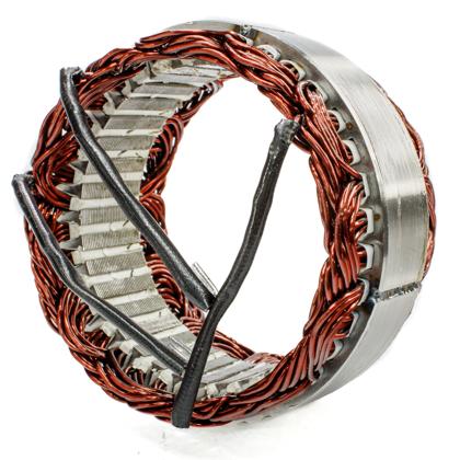 Estator Do Alternador Trator TL70 TL80 TL90 Motor Iveco JX70U JX80U JX90U 12V 85A 3 Fios - AUTOMAXX - 30.822  