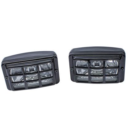 Farol de Milha Mercedes 91620 935 1941 Com Grade Aço Preço de Par - Fortluz 
706G-S/L  