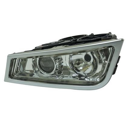 Farol de Milha Volvo FH13 FM13 após 2009 LE - Pradolux - PL6004.02.02  