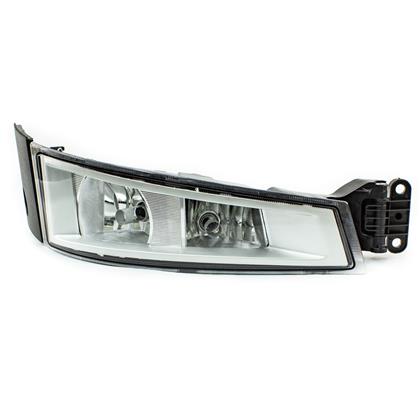 Farol de Milha Volvo FH400 FH460 FH540 FH750 FM380 após 2014 Máscara Metalizada LD - Pradolux - PL6008.01.22  