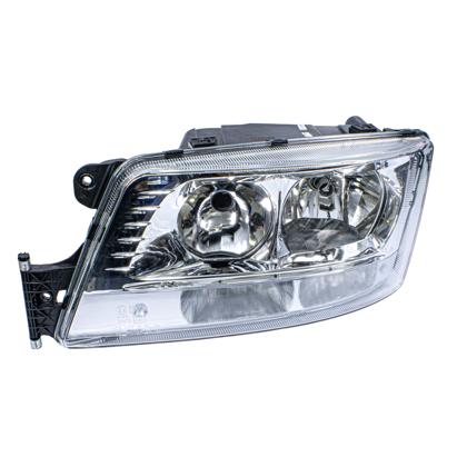 Farol Man TGX Euro 6 Após 2019 VW Meteor 28480 29530 Após 2021 Lado Motorista Com Seta Com DRL Luz Diurna - NINO F-363M