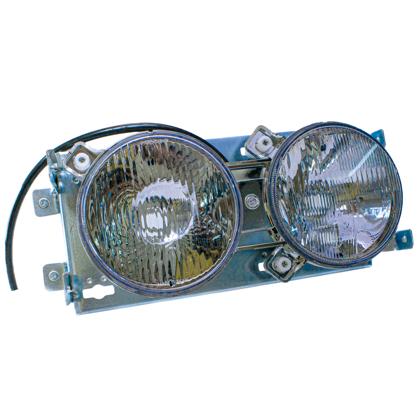Farol Mercedes Benz 710 712 715 812 814 1620 Ls1938 Lk2638 Após 2000 Lado Motorista H1/H1 Sem Moldura Soquete - Pradolux - PL7002.02.22