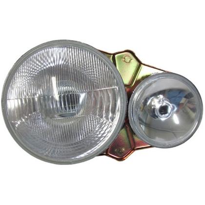 Farol Mitsubishi L200 Pajero TR4 1999 a 2004 Lado Passageiro - Fortluz - 2013-S/L  