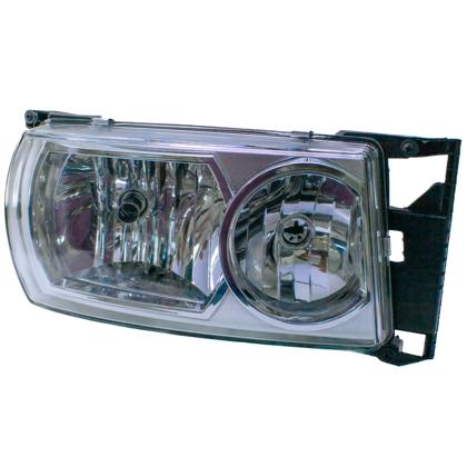 Farol Scan R500-470 Série 5 6 Após 2011 Lado Passageiro H1 H7 Sem Vigia Seta 4 Pinos - Pradolux - PL6028.41.02