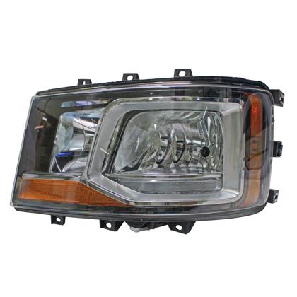Farol Scan Série 6 NTG Lado Motorista Com Seta Laranja - PRADOLUX - PL6042.02.02  