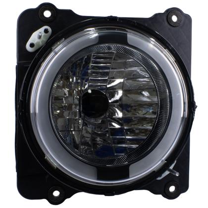 Farol VW Constellation 14210 17210 18210 Euro 6 Após 2023 Lado Motorista Com DRL 24V - NINO F-551