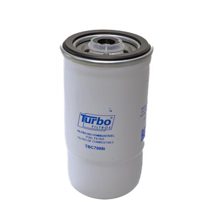 Filtro Combustível Trator Jx 70u 80u 90u 100u TL 100a 170a 180a 190a Tn 85a 95a Ts 100a 110a 130a Tsa30a - Turbo Filtros - TBC7998I  