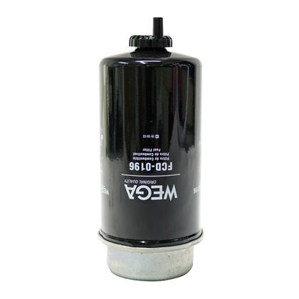 Filtro de Combustível JCB JS145W JS160W JS190 JS220LR JS220XD JS235 JS240LC JS260 JS330 - Wega - FCD0196  
