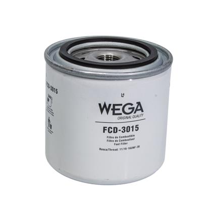 Filtro de Combustível Mercruiser Nautico Motor de Centro Bravo AlphaMotor Polpa Blue Water - WEGA FCD3015  