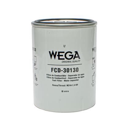 Filtro De Combustível Doosan DX160 DX210W-5 DX225LCA DX225LC-5 DX300LC-5 DX340LC-3 DX420-7 Diesel - WEGA - FCD30130  