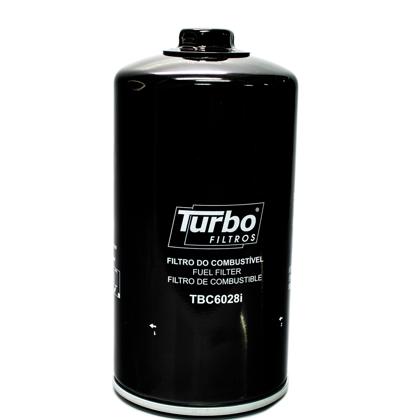 Filtro Do Combustível Trator E145C E265C Evo CX130C CX300C Hitachi Sany Com Dreno Na Porca - TURBO - TBC6028I  