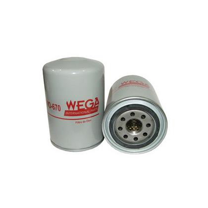 Filtro do Óleo Case 40XT 450C 480E 550 570LXT 580 650 650G 680 70XT 788 Ford Cargo 814 815 F250 F350 F4000 - Wega - WO670  