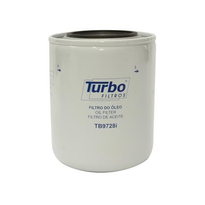 Filtro do Óleo Trator MF4607M MF4610M MF5611 MF5612 MF5710 MF5711 MF5711SL MF5712SL MF5713SL MF6712 - Turbo Filtros - TB9728I  