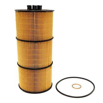Filtro do Óleo Mercedes Actros 2545 2553 2651 2653 Blue Tec Motor OM741LA - Tecfil - PEL2017  