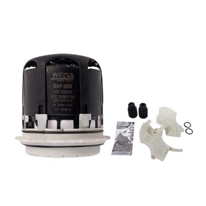 Filtro Secador Válvula APU Volvo FH4420 FH4460 FH4500 FH4540 FM370 FM460 Após 2013 - Wega - DAF600  