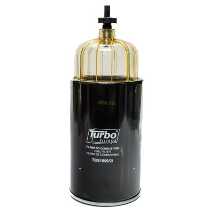 Filtro Separador De Água Mercedes 1418 1620 1718M Após 2001 Copo Fixo Com Dreno - TURBO - TBS1009/2I  