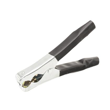 Garra de Bateria Jacaré 500A Ponta de Aço Espaguete Preto - MTM Garras - 9061E10P  