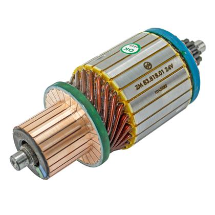 Induzido do Motor de Partida 29MT Agrale Daily Mercedes 715 1718 1720 2423 Volkswagen 13180 15180 17260 Volvo VM210 24 Volts - ZM8381801  