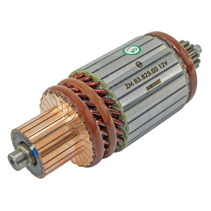Induzido do Motor de Partida Case Valtra Colheitadeira Ford Trator TL90 12 Volts - ZM8382503  