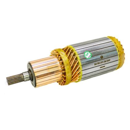 Induzido do Motor de Partida Caterpillar Colheitadeira Komatsu Escavadeira PC220LC 24 Volts - ZM8342104  