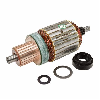 Induzido do Motor de Partida M100R Agrale 13000E Daily Ford Cargo 1618 Volkswagen 16180 16210 17210 Volvo VM17 VM23 24 Volts - ZM8348003  