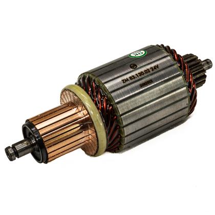 Induzido do Motor de Partida Mercedes 712 912 1215 1218 1418 1618 1622 2423 O500R 24 Volts - ZM8313002  