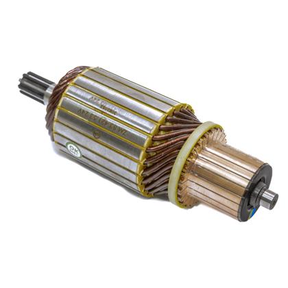 Induzido Do Motor De Partida Trator 420D 928G Empilhadeira Toyota 2FD100 5FD50 24V 9 Estrias - ZM8342153   