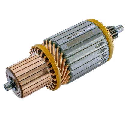 Induzido Do Motor De Partida Scan P124 Volvo FH420 FH520 Atron Axor Constellation 13180 15180 Iveco 24V 13 Estrias - ZEN - 24018  