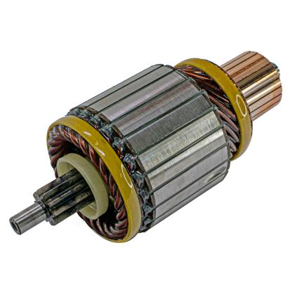 Induzido Motor De Partida Agco Agritech Cummins Landini Perkins Sem Rolamento 10 Estrias - ZEN - 24024  