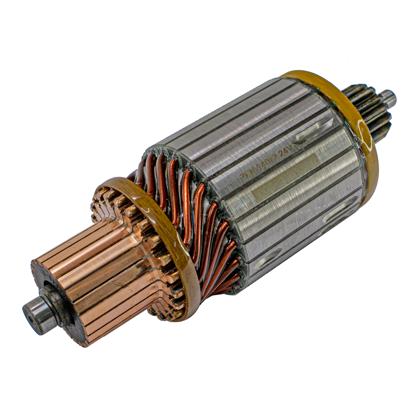 Induzido Motor De Partida Atlas Copco Escavadeira 1404ZW 150W Deutz Trator M130 Man 24V 15 Estrias - ZEN - 24072  