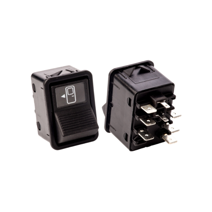 Interruptor Acionamento Porta Dianteira Ônibus O370 O371 O500 OF1721 OF1722 OH1519 8 Vias 24V - Kostal - 3833178  