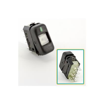 Tecla Marcopolo Paradiso Torino Viggio Volare Preto 24 Volts 1 Posição Sem Retorno - Kostal - 3941008  