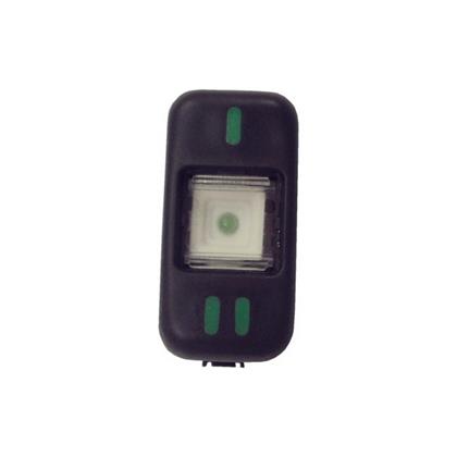 Interruptor de Tecla Mercedes Caminhões Ônibus 1988 a 2012 Preto 24 Volts 2 Posições Sem Retorno - Kostal - 3931021  