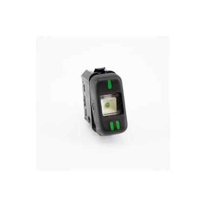 Interruptor de Tecla Mercedes Caminhões Ônibus 1988 a 2012 Preto 24 Volts 2 Posições Sem Retorno LE - Kostal - 3931031  