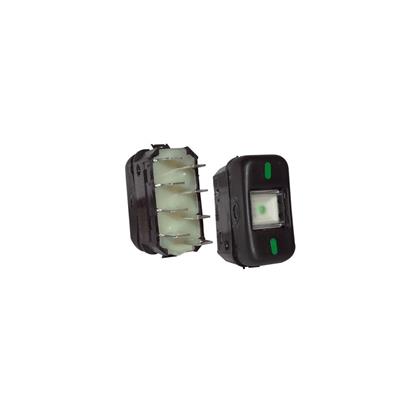 Interruptor Accelo Actros Atego Axor 2003 a 2012 8 Vias 24V 2 Posições - Kostal - 3931064  
