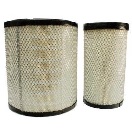 Kit Filtros Ar Primário Secundário Motoniveladora 12H 120H 135H 140G 140H 143H 160H 163H 621F 65E 70C 75D 824G 826G 953C - Wega - WAP939K  