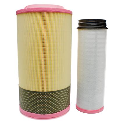 Kit Filtros Ar Primário Secundário Volkswagen Tgx 28440 29440 29480 33400 33440 motor Man Após 2013 - Wega - WAP120K  