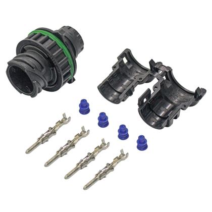 Kit Chicote Buzina Compressor Filtro Interruptor Lanterna Motor Mercedes Benz Volkswagen Caminhões Volvo - Rainha das Sete - ETE8664