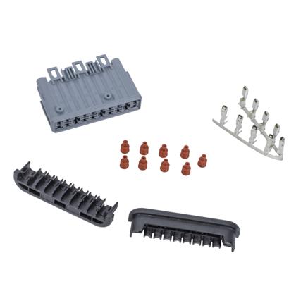 KIT Chicote Central Atuador Aceleração Modulo Injeção 20 Vias Fêmea - R7 ETE4678  