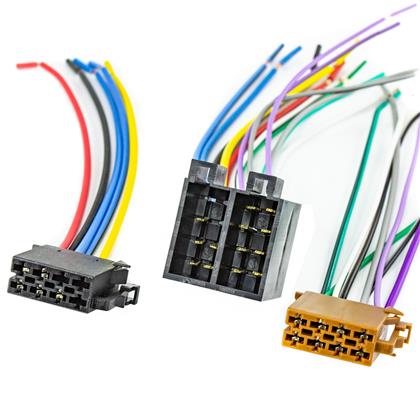 Kit Chicote de Som 16 Vias Fêmea e Macho - R7 - ETE7617  