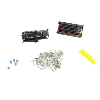 Kit Chicote Módulo Hidráulico Komatsu Pc200 Pc220 Pc270 Série 8 Após 2008 81 Vias - Rainha das Sete - ETE1980  