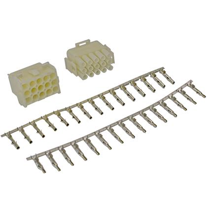 Kit Conector Universal 15 Vias Hylok - RAINHA 7 - ETE7563  
