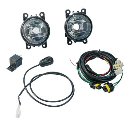 Kit farol de milha Ecosport Ka Ranger 2012 a 2014 Com Interruptor de Led - Orgus FD-494 KL
