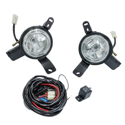 Kit farol de milha Fiesta 2007 a 2009 Novo Ka 2007 a 2010 - Orgus FD-441 KS
