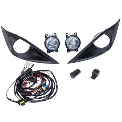 Kit farol de milha Fiesta 2010 a 2014 Com Grade - Orgus FD-847 KO