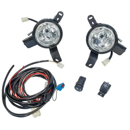 Kit farol de milha Fiesta Ka 2007 a 2010 Com interruptor de led - Orgus