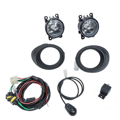 Kit farol de milha Ford Ka 2015 2016 2017 Com Interruptor de Led - Orgus FD-911 KL