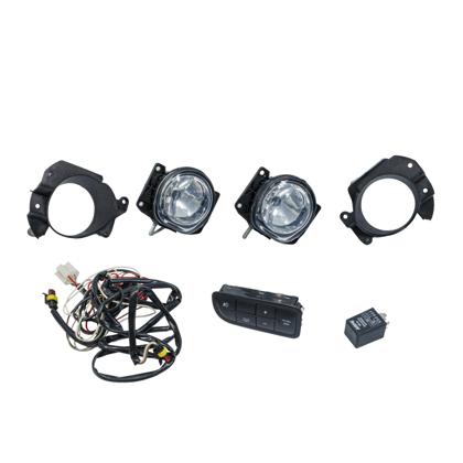 Kit farol de milha Novo Uno Vivace Way após 2010 com botão original - Orgus FF-529KO