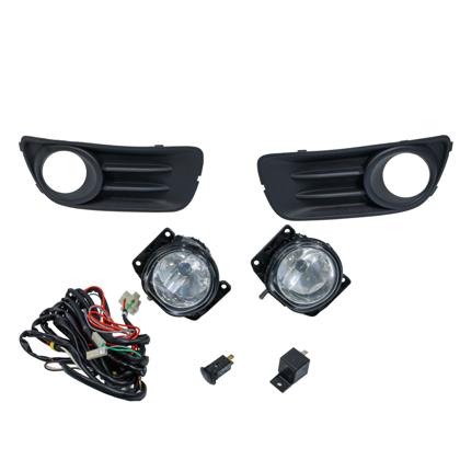 Kit farol de milha Palio 2011 a 2015 Com Grade - Orgus FF-567 KT
