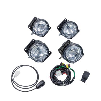 Kit farol de milha Palio Weekend Strada Adventure Fire - Orgus FF-849 KL